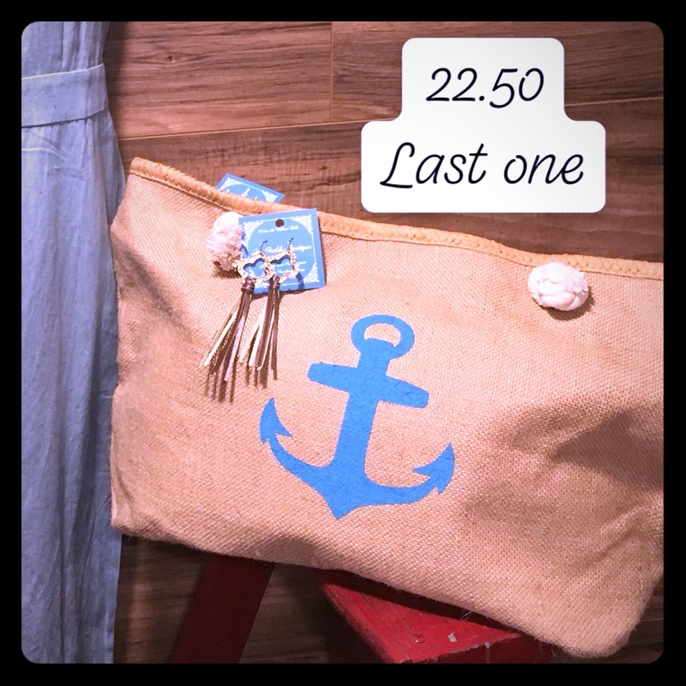 Burlap Anchor Bag